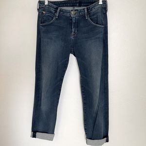 Hudson blue cropped jeans